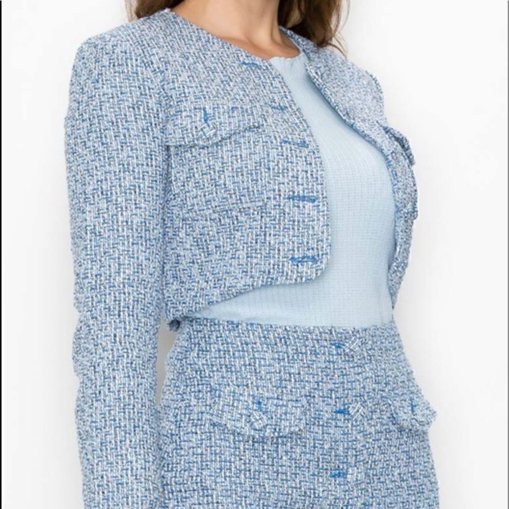 Blue Skirt Set - Picture 2 of 16